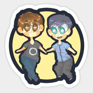 Dan and Phil Sticker